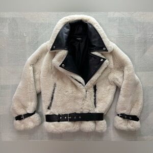 The Kooples Faux Fur Jacket